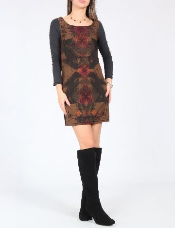 Rochie scurta Bershka, mix culori