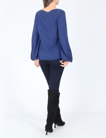 Bluza Zara, bleumarin Albastru