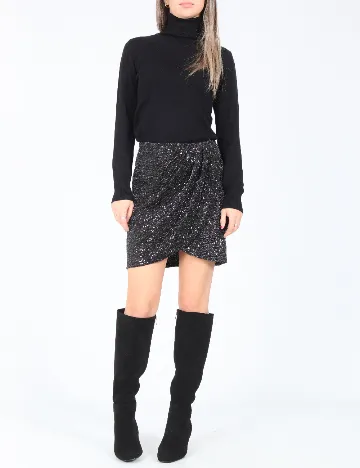 Fusta Pull&Bear, gri Gri