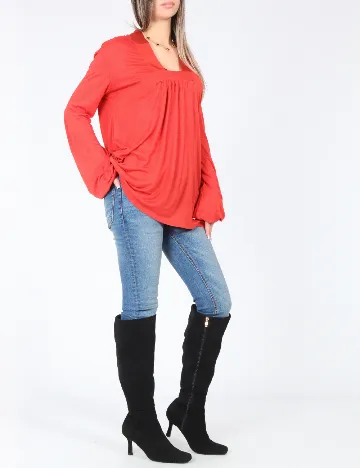 Bluza Zara, portocaliu Portocaliu