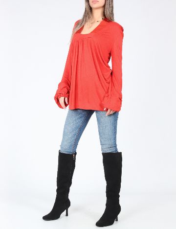 Bluza Zara, portocaliu