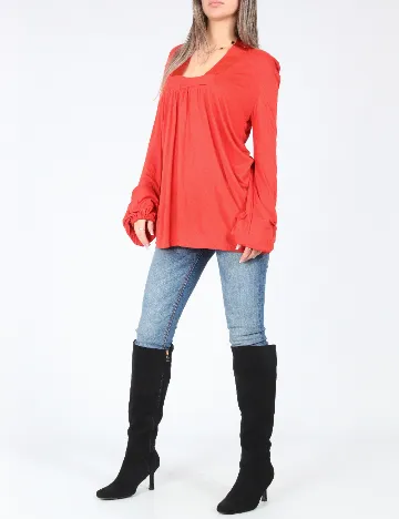 Bluza Zara, portocaliu Portocaliu