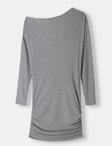 Rochie scurta Bershka, gri