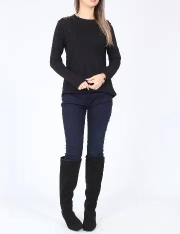Bluza Zara, negru Negru