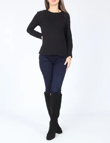 Bluza Zara, negru Negru