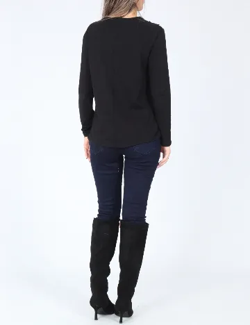 Bluza Zara, negru Negru