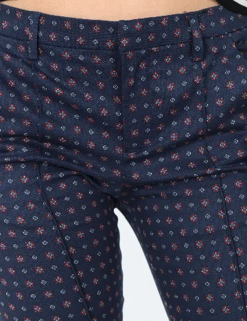 Pantaloni Pull&Bear, bleumarin Albastru