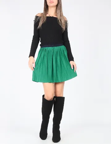 Fusta Zara, verde Verde