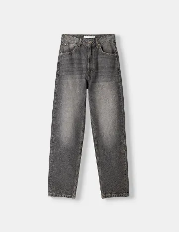 Blugi Bershka, gri Gri