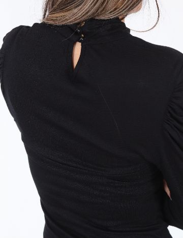 Rochie scurta Zara, negru/gri