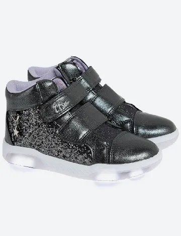 Adidasi cu luminite Disney, argintiu Gri