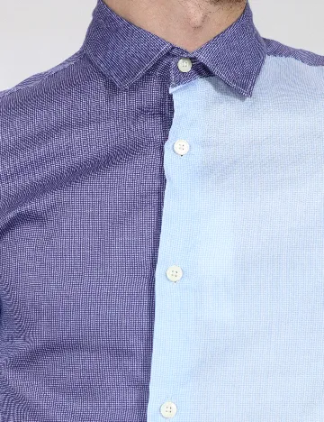 Camasa Zara, albastru Albastru