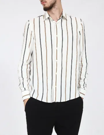 Camasa Zara, alb Alb