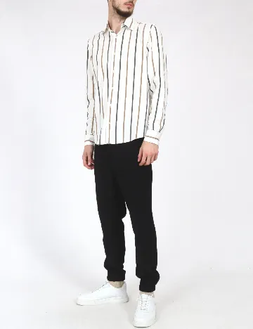 Camasa Zara, alb Alb