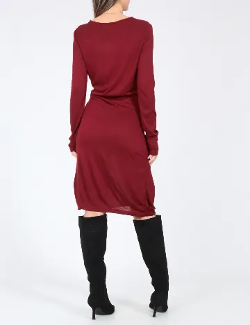 Rochie scurta Zara, visiniu Rosu