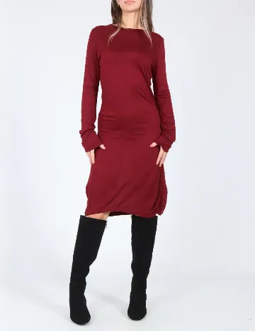 Rochie scurta Zara, visiniu Rosu