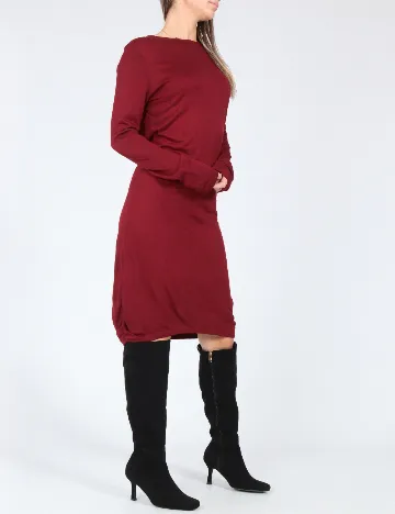 Rochie scurta Zara, visiniu Rosu