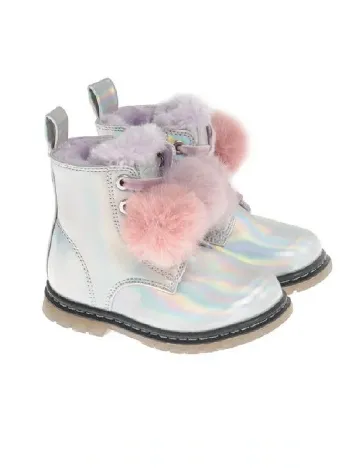 Ghete Cool Club, argintiu Gri