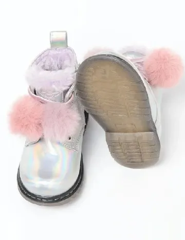 Ghete Cool Club, argintiu Gri