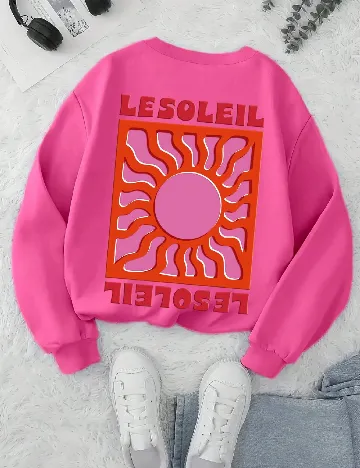 Bluza SHEIN, roz Roz