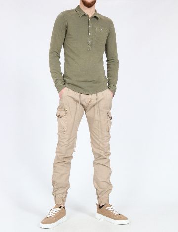 Pantaloni Bershka, maro deschis