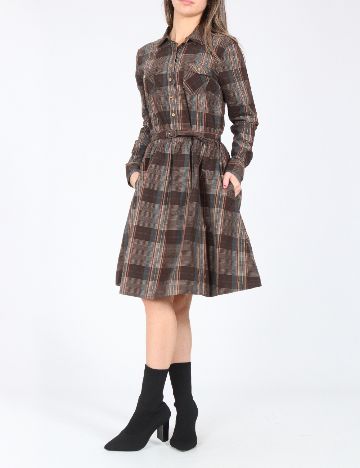 Rochie medie Zara, maro