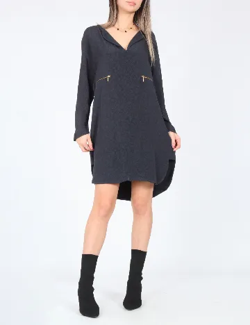 Rochie scurta Zara, negru Negru