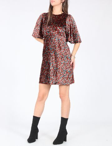 Rochie scurta Zara, mix culori