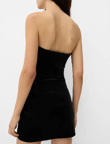 Rochie scurta Bershka, negru Negru