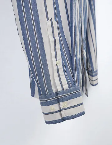 Camasa Zara, albastru/alb Albastru