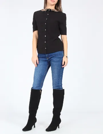 Bluza Zara, negru Negru