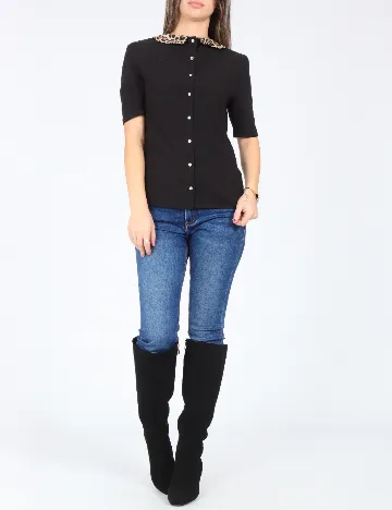 Bluza Zara, negru Negru