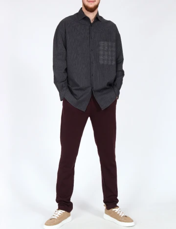 Camasa Zara, gri Gri