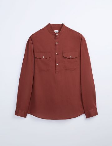Camasa Zara, caramiziu