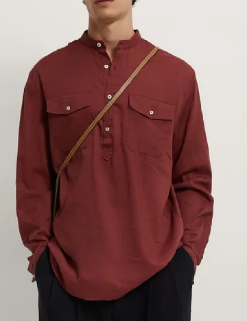 Camasa Zara, caramiziu Maro