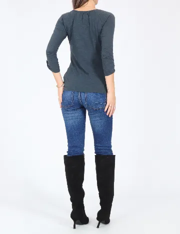 Bluza Zara, bleumarin Albastru