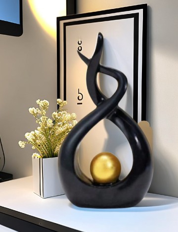 Accesoriu decorativ SHEIN, negru