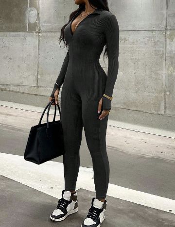 Salopeta SHEIN, negru