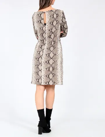 Rochie scurta Zara, imprimeu sarpe Animal print