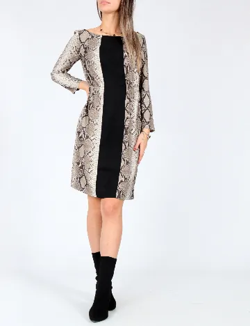 Rochie scurta Zara, imprimeu sarpe Animal print