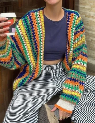 Cardigan SHEIN, mix culori Mix culori