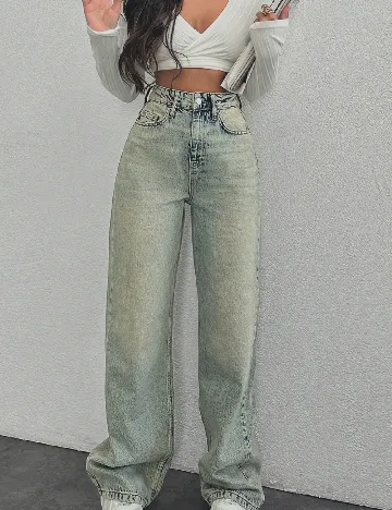 Blugi SHEIN, albastru Albastru