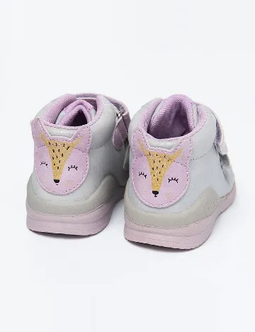 Ghete Cool Club, gri/mov Gri