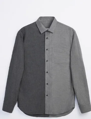 Camasa Zara, gri Gri