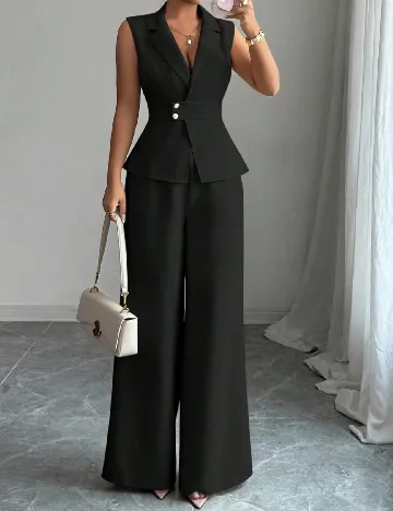 Compleu SHEIN, negru Negru