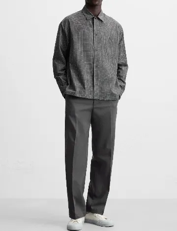 Camasa Zara, gri Gri