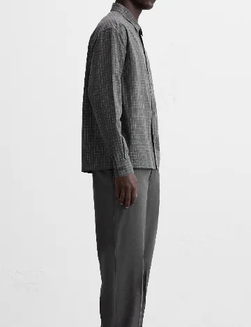 Camasa Zara, gri Gri