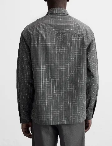 Camasa Zara, gri Gri