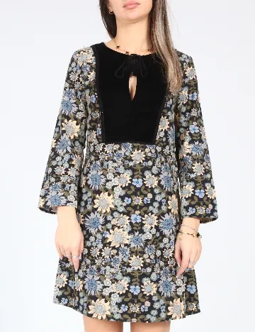 Rochie scurta Zara, floral print Floral print