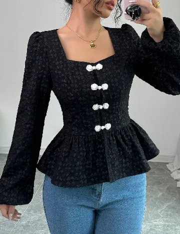 Bluza SHEIN, negru Negru